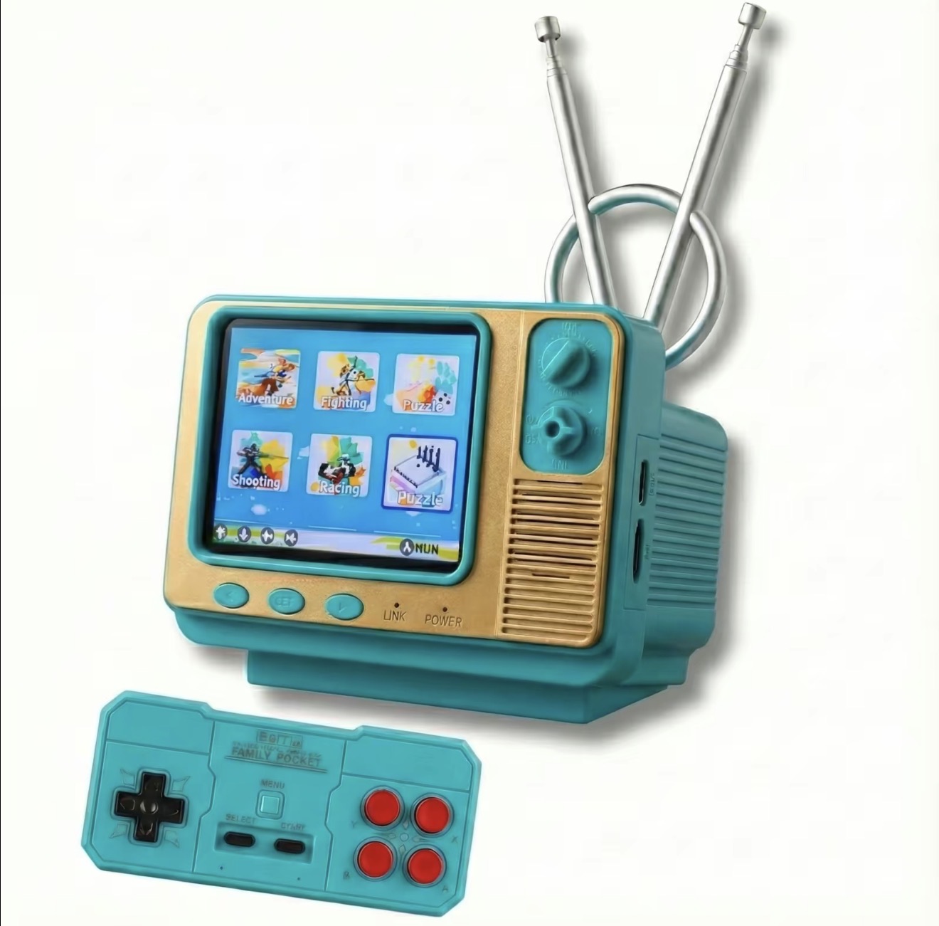 Mini Retro TV Game Console with 308 Classic Games
