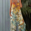 Elegant Wide-Leg Printed Jumpsuit for Women