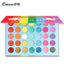 Paleta de Sombras Mate Arcoíris CmaaDu de 35 Colores