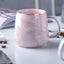 Elegant Gold Rimmed Ceramic Coffee Mug