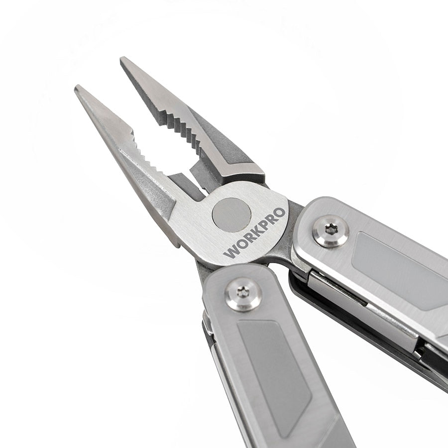WORKPRO 16 in1 Multifunctional Plier Multi Tools Stainless Steel Plier Outdoor Camping Tool - Korvel