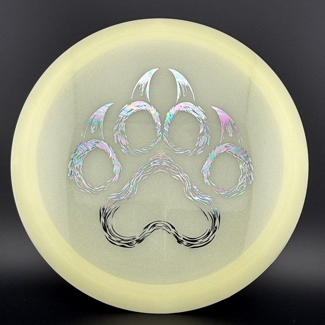 Nocturnal Alpha - Disco de Golf con Huella de Paw Print