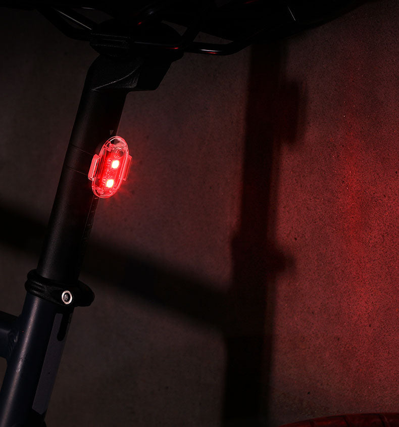 New Mini Bicycle Lights, Riding Taillights, USB Charging Riding Lights, Safety Warning Taillights, Riding Equipment - Korvel