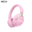 New wireless Bluetooth headset with macaron color AKZ-23 card insertion FM headset - Korvel