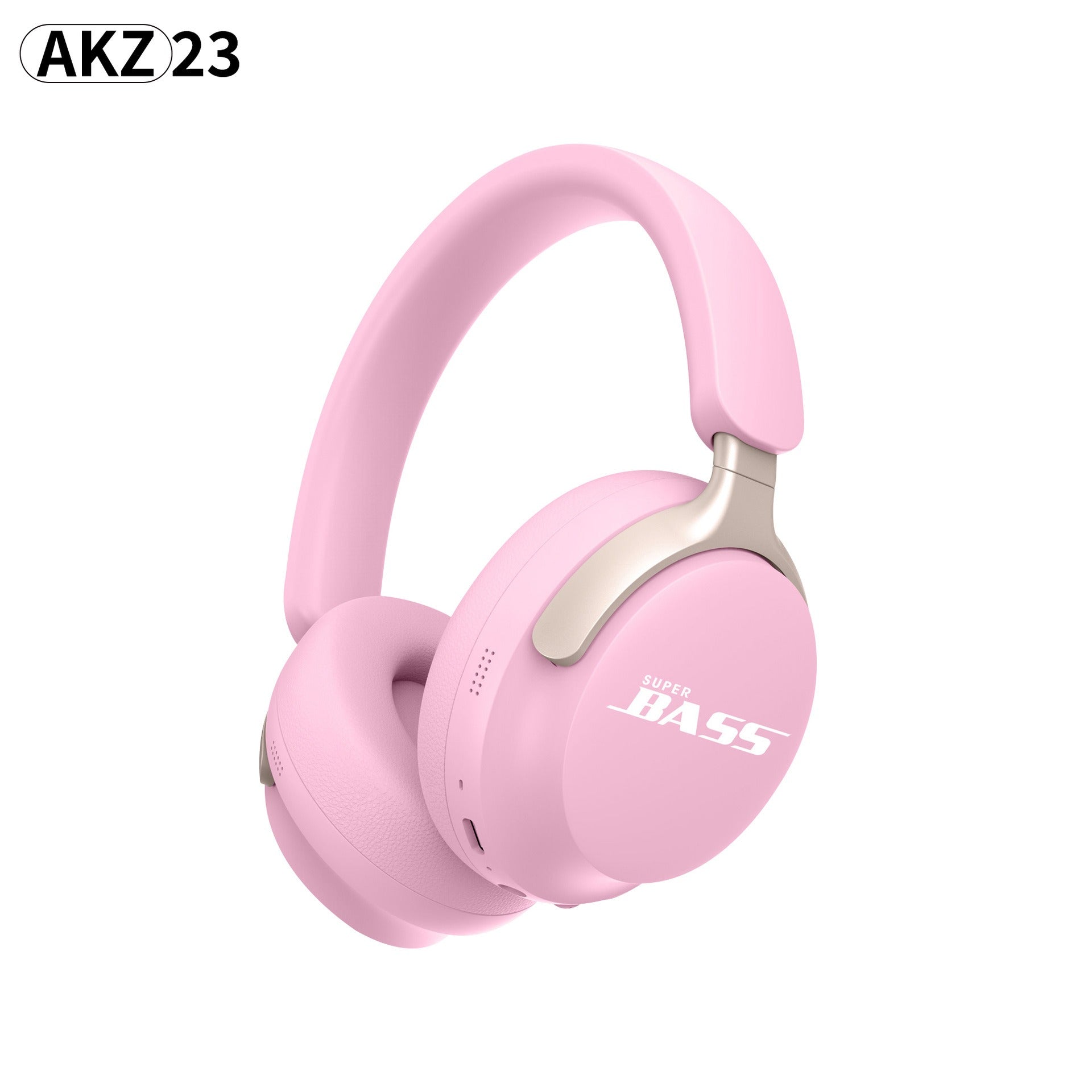 New wireless Bluetooth headset with macaron color AKZ-23 card insertion FM headset - Korvel
