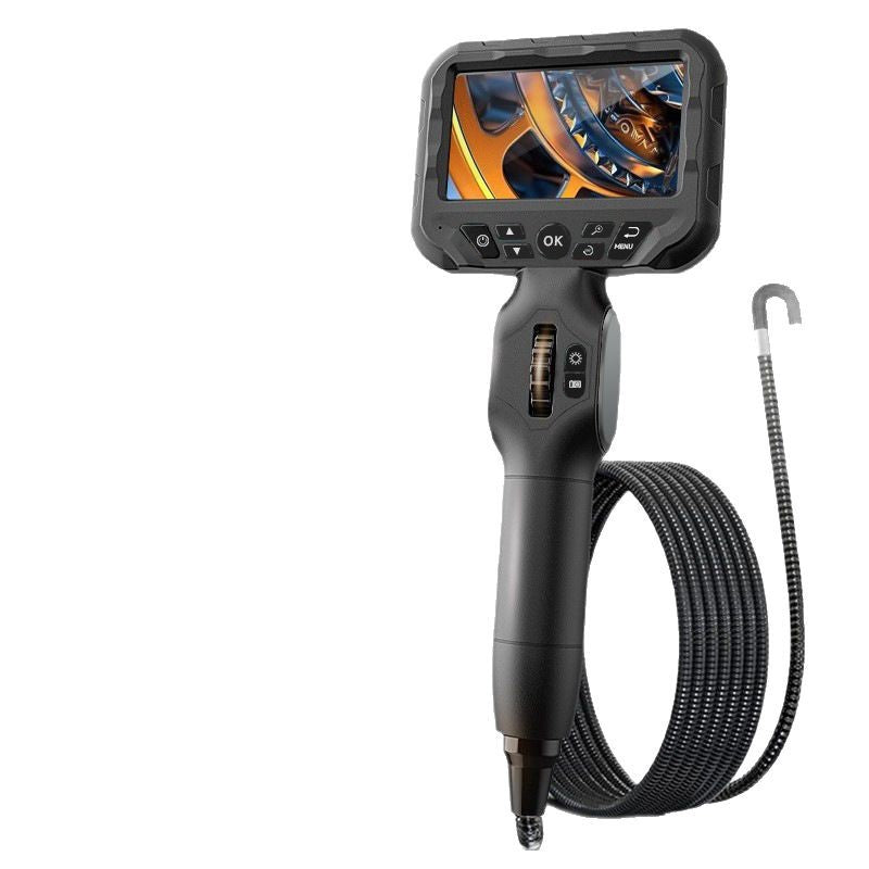 Industrial endoscope 360 degree rotation 6mm high-definition camera for sewer detection, non-destructive testing instrument for - Korvel