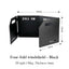 Outdoor stove enclosure wind shield camping wind shield shielding plate cassette stove folding gas stove stove wind shield - Korvel