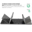 Mini wireless three-fold Bluetooth keyboard Bluetooth wireless folding with touch panel BO33 rechargeable keyboard - Korvel