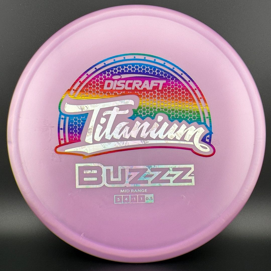 Titanium Buzzz - Retired Stamp Disc Golf Midrange