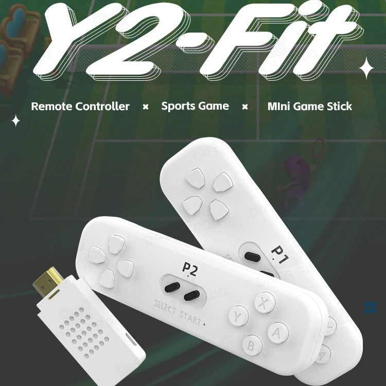 New Home TV Sports Game Console Y2 FIT Interactive Upgraded Version Fruit Cutting Running Game Console - Korvel