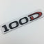 Premium Metal Tail Label Sticker for Tesla Models