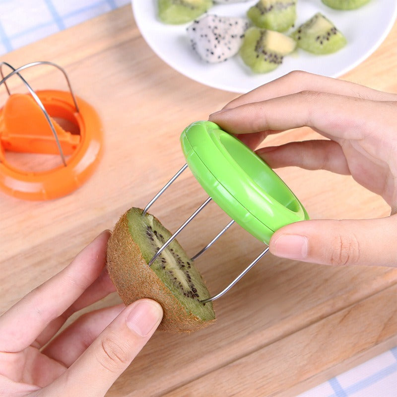 Creative stainless steel kiwifruit peeler specialized for peeling and dividing - Korvel
