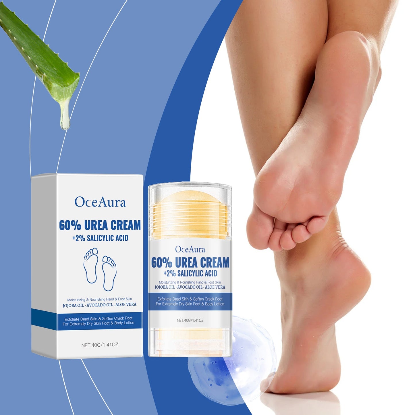 Hydrating Anti-Crack Foot Cream Moisturizing Foot Repair Heel Body Skin Care Cream - Korvel