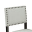 Conjunto de Comedor de Altura de Mostrador TREXM de 5 Piezas en Espresso y Beige