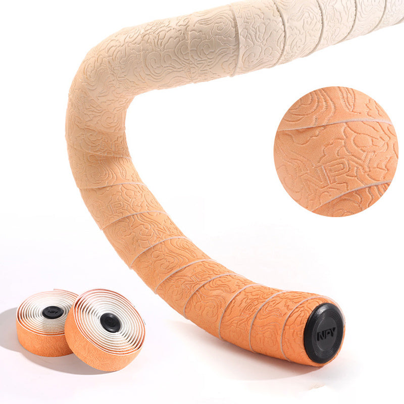 Premium Road Bike Handlebar Tape - Gradient Cloud Design