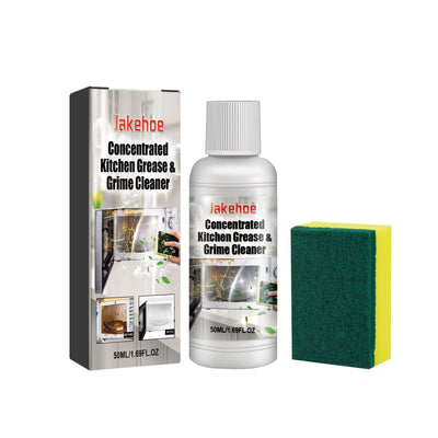Concentrated Kitchen Greases & Grime Cleaner, Range Hood Oven Stubborn Oil Cleaning Multi-Functional Dirt Cleaner - Korvel