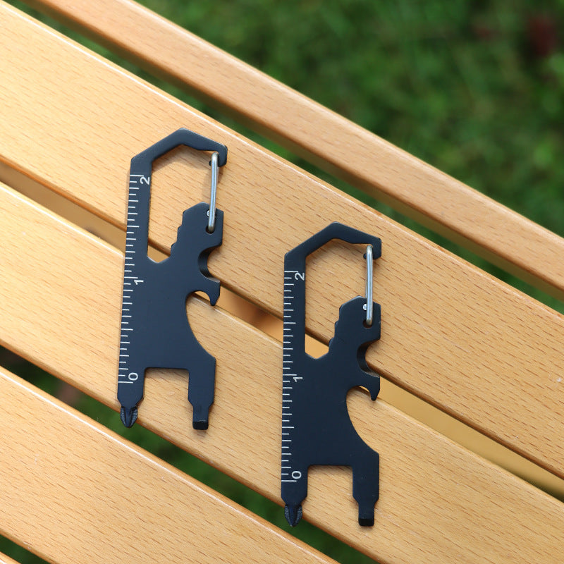 Premium Outdoor Multi-Function EDC Tool Card Opener Keychain