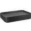 3 SIZE Large Foodservice Tray, Rectangular food trays Plastic Drink Serving Tray for Serving Drinks Snacks Tea - Korvel