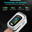 Finger pulse oximeter pulse oximeter saturation monitor respiratory rate FDA CE sleep monitor - Korvel