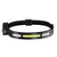 Lámpara Frontal Mini COB LED - Recargable y Versátil