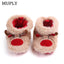 Winter Baby Girls Boys Keep Warm Shoes Muply Christmas Elk First Walkers Anti-slip Newborn Toddler Infant Girl Footwear Shoes - Korvel
