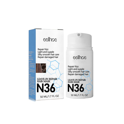 Leavehin Repair Hair Mask, Repair Dry And Frizzy Hair Smooth Smooth Anti-Loss Hair Care Hair Mask - Korvel