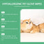 Pet Disposable Cleaning Gloves Dog Cat Hair And Skin Gentle Cleaning Care Gloves - Korvel