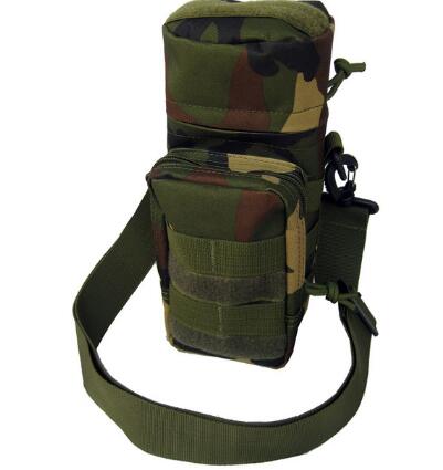 Black Hawk Commandos Tatical Molle Water Bottle Pouch bag H2O Holder Attachment military camouflage pack - Korvel
