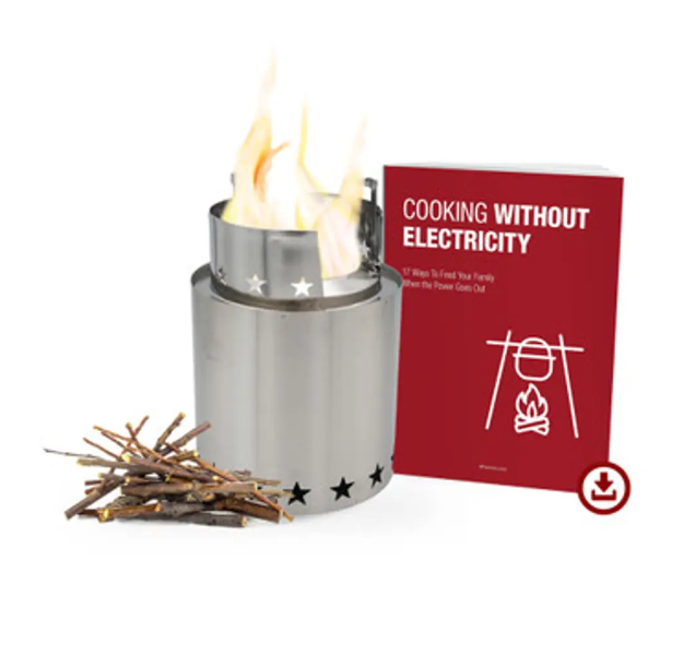 A1G Firewood Stove Outdoor Portable Travel Firewood Cooking Stove Portable Stove Portable Firewood Multifunctional - Korvel