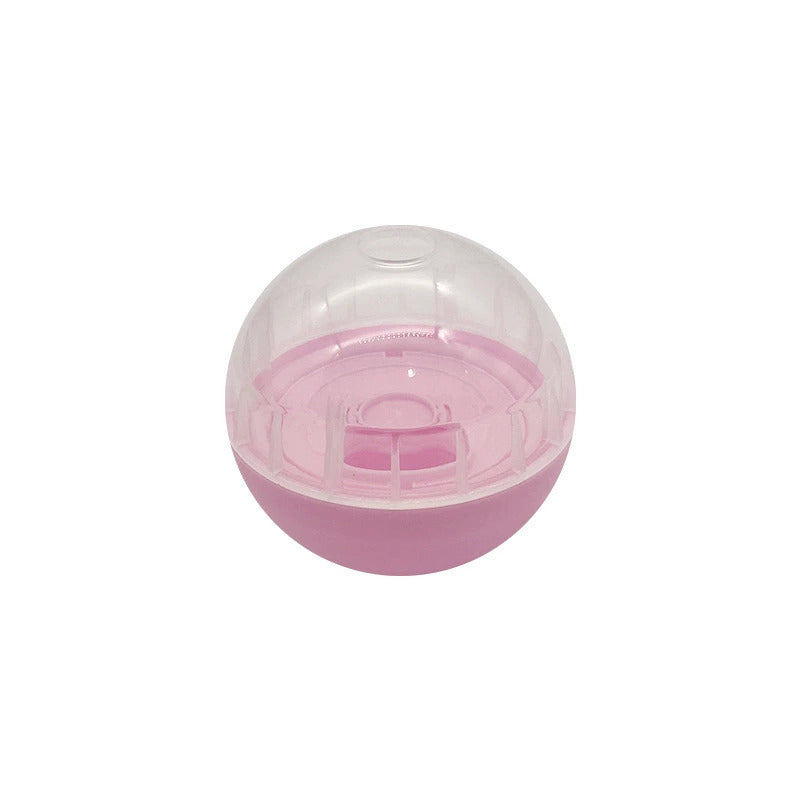 Pet Feeder Wobble Bowl Dog Food Dispensing Ball Chew-Resistant Intelligent Training Toy Cat and Dog Play Ball - Korvel