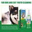 Pet Tooth Deodorizer Spray, Cats And Dogs Universal Mouth Cleaning Breath Freshening Spray - Korvel