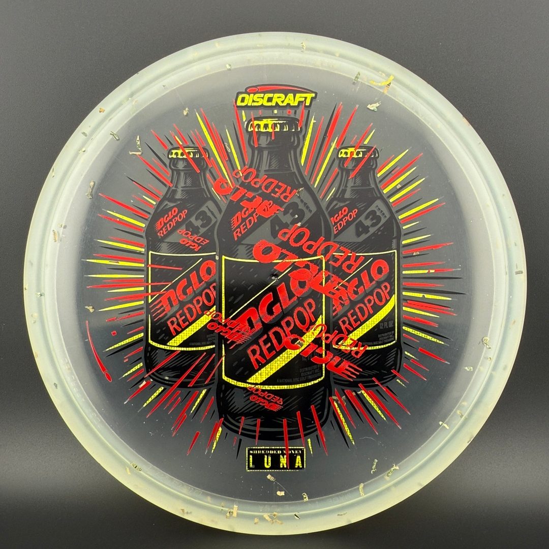 Shredded Money Z Luna - DGLO Pop Misprint Disc Golf Disc