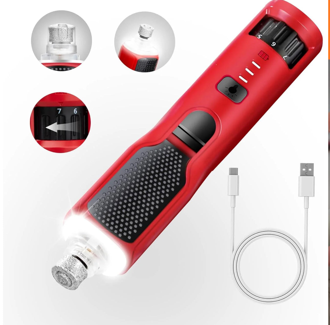PawGlow Nail Grinder - Korvel