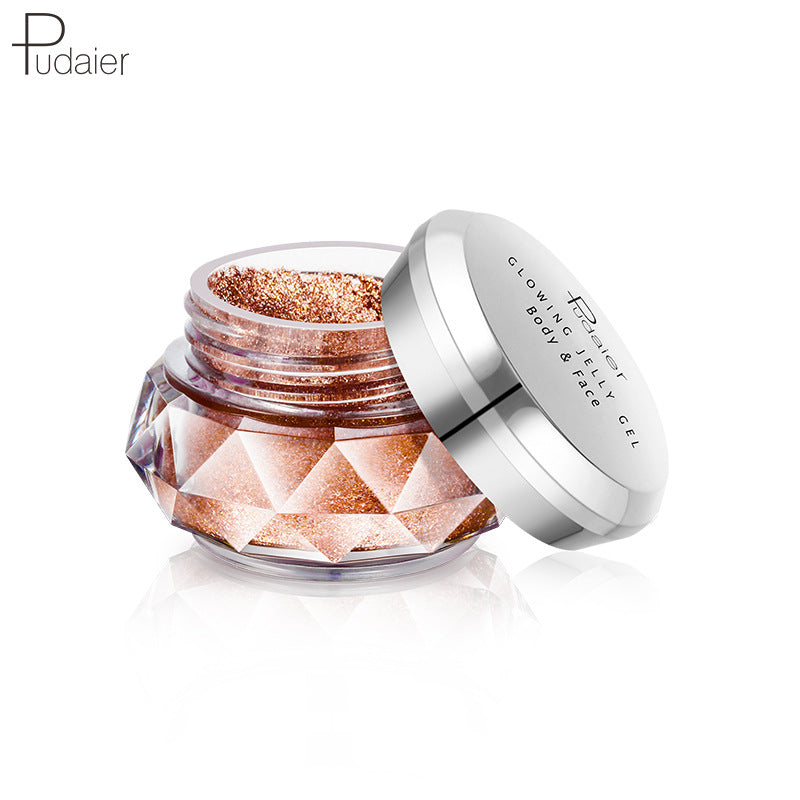 Illuminateur en Gel Pudaier et Fard à Paupières Sirène