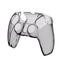 PS5 Gaming Controller Crystal Case PC Transparent Split Controller Protective Case PS5 Controller Protective Crystal Hard Case - Korvel