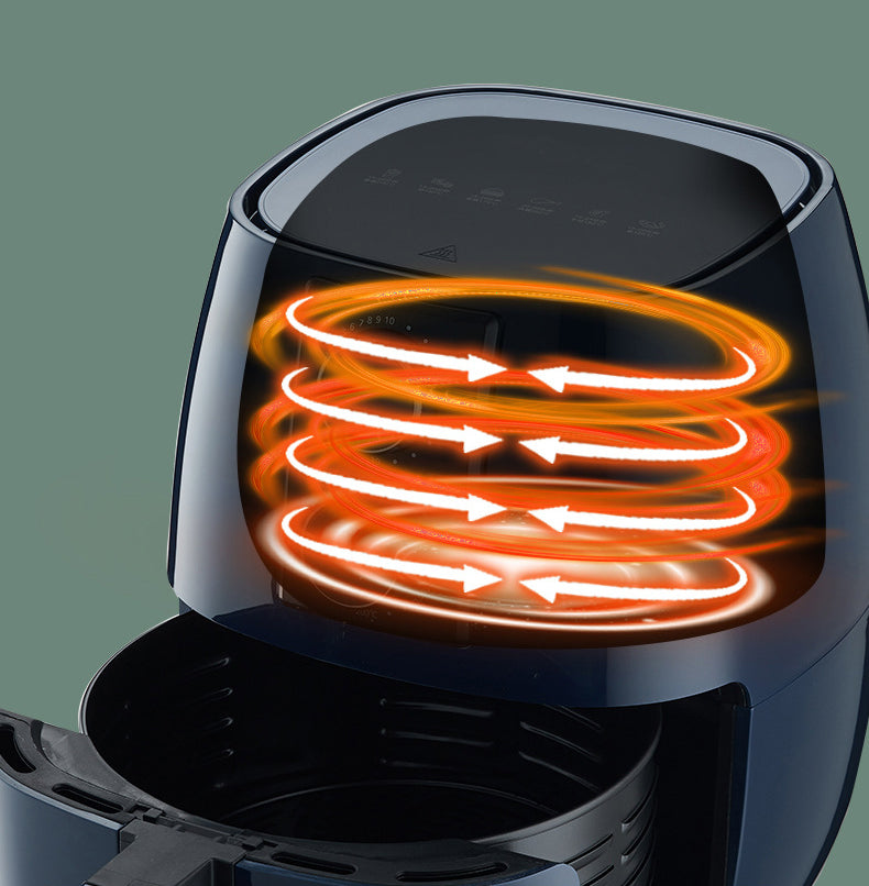 Freidora de Aire Visual 6L Horno Multifuncional Electromecánico