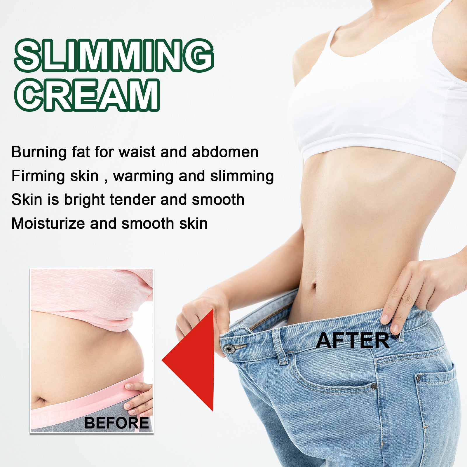 Ginger Massage Cream Arm Belly Belly Skin Moisturizing Massage Body Care Cream - Korvel