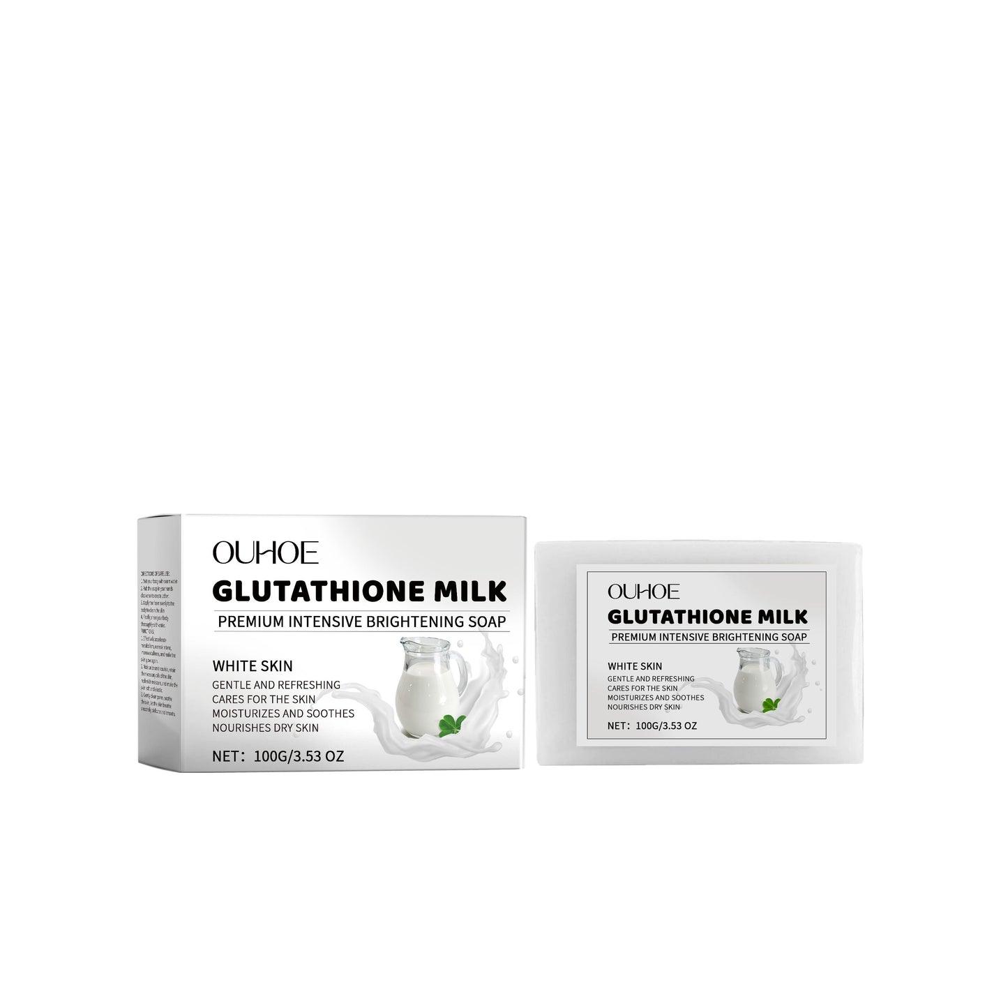 Jabón de Baño de Leche para una Limpieza Suave y Hidratación