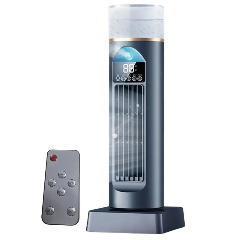 Ventilateur Tour Portable 2025 – 6 Vitesses de Vent, Brise Sans Lame