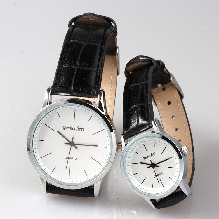 Couple Watch Fashion Belt Student Watch Business Men's Watch Quartz Watch Women Watches - Korvel