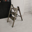 3-level ladder, aluminum alloy ladder, folding ladder, wide anti slip pedal, portable ladder with a weight capacity of 300 pound - Korvel
