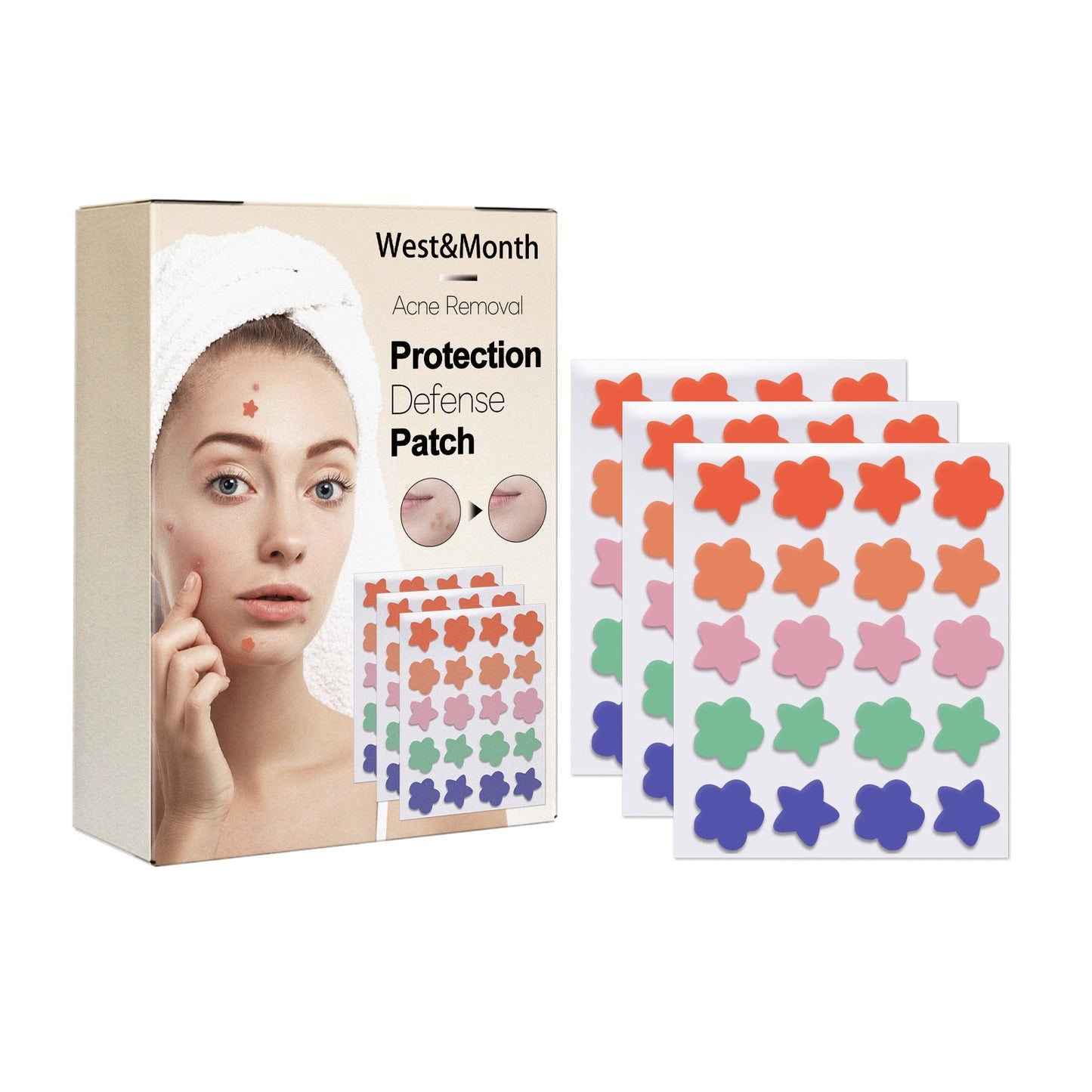 Invisible Acne Defense Patch - Color Profile Shaped