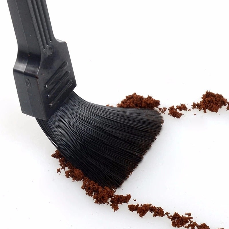 Coffee cleaning brush grinding machine painting coffee machine using a brush to clean the bar brushing plastic soft bristled - Korvel