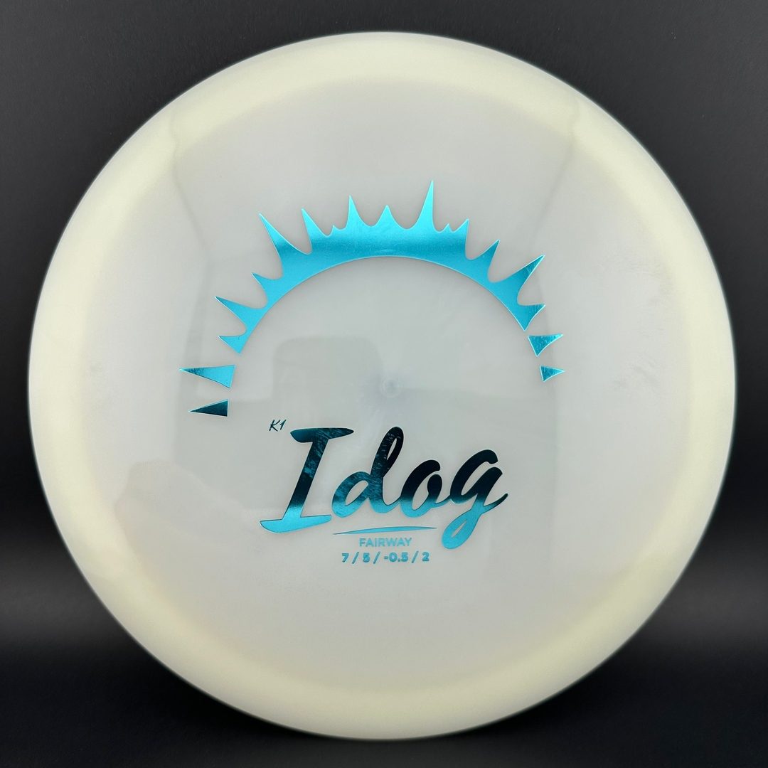 K1 Glow Idog - First Run Disc Golf Driver