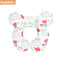 Baby head protection U-shaped pillow stroller fixed head pillow Car seat sleeping protection head and neck pillow - Korvel