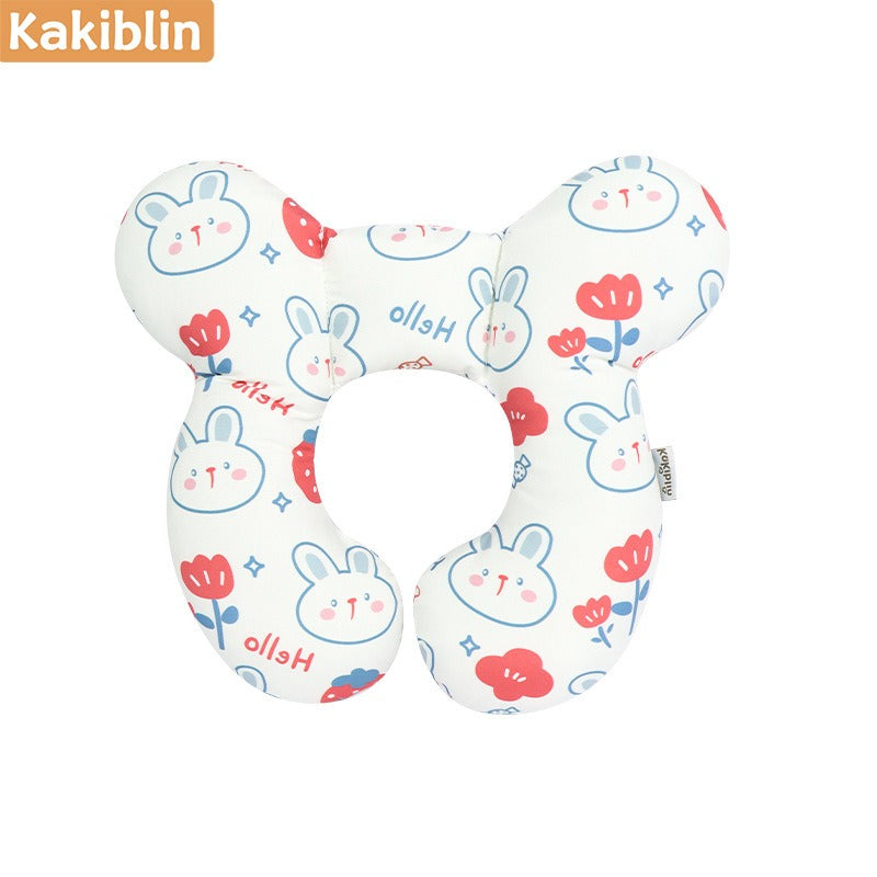 Baby head protection U-shaped pillow stroller fixed head pillow Car seat sleeping protection head and neck pillow - Korvel