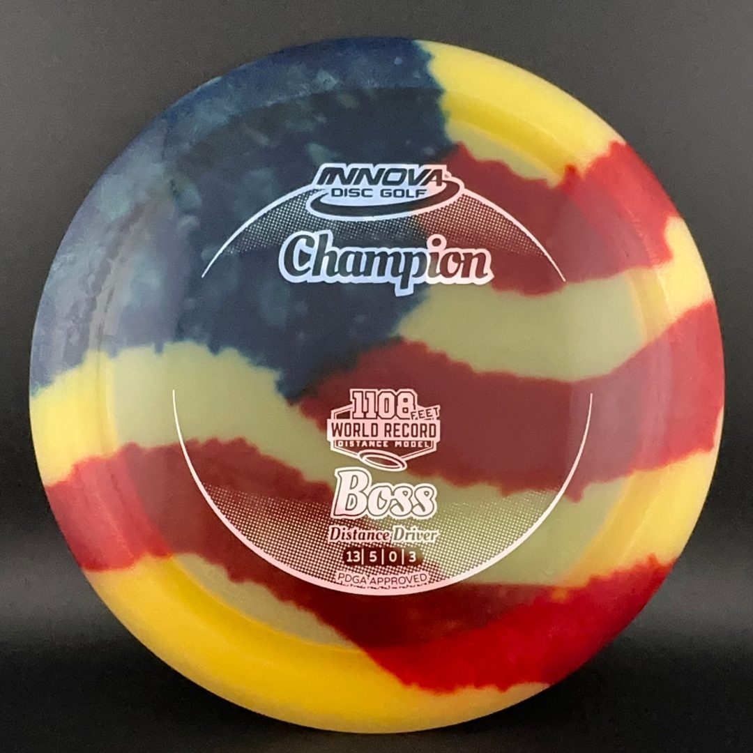 I-Dye Champion Boss - David Wiggins Jr Record Mondial Disc