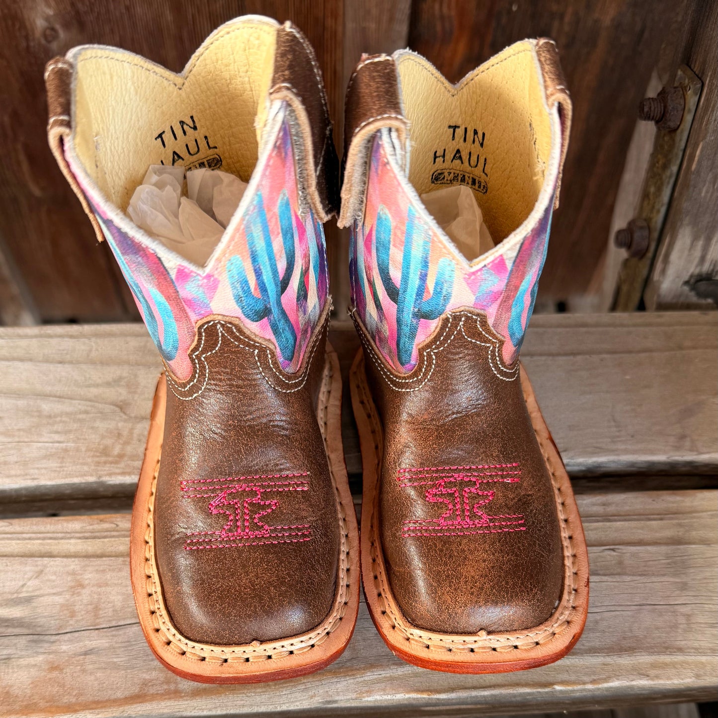 Cactita Lil' Tykes | Adorable Infant Boots with Cactus Design - Korvel