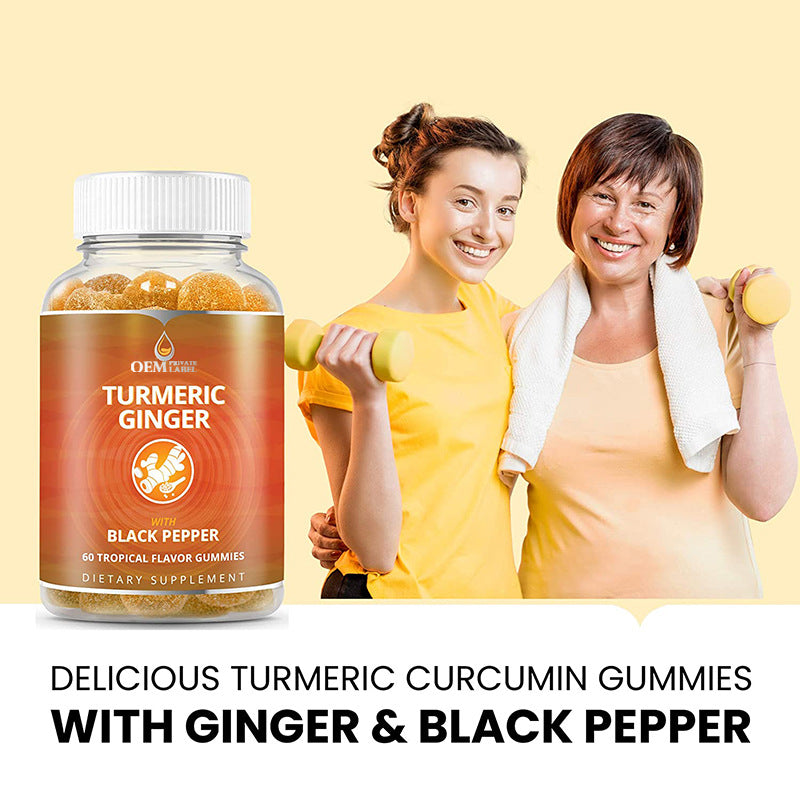 Curcumin gummies black pepper gummies - Korvel