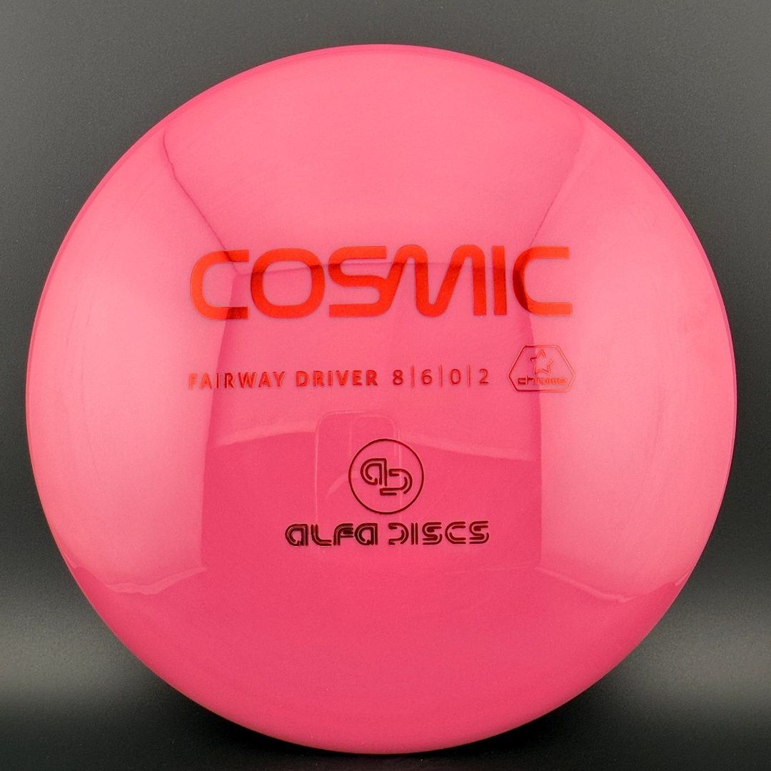 Chrome Cosmic Fairway Driver - Premium Performance Disc